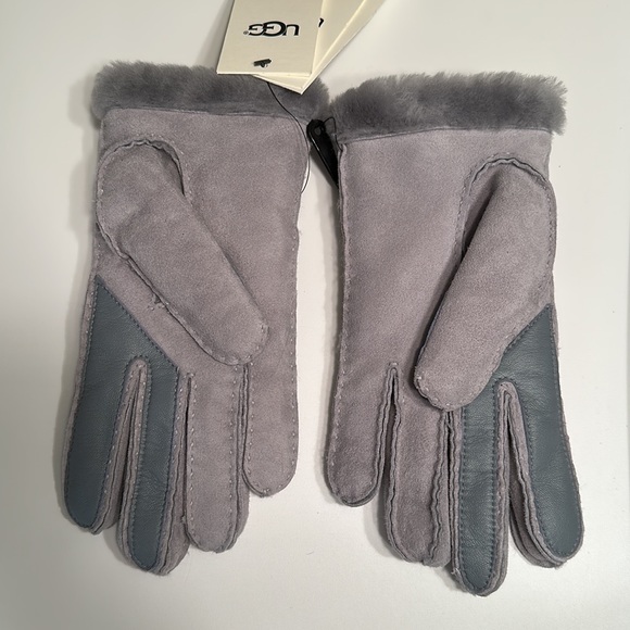 UGG size L , leather gloves. - Picture 3 of 7